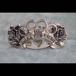 Treat Me Right belt buckle